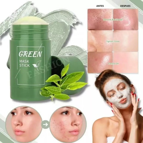 MASCARILLA FACIAL  TÉ VERDE GREEN MASK LIMPIEZA PROFUNDA .